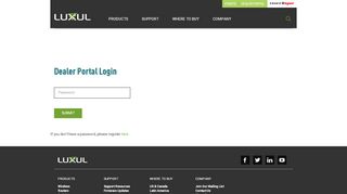 
                            10. Dealer Portal Login | Luxul