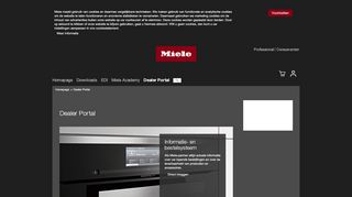 
                            2. Dealer Portal - Miele