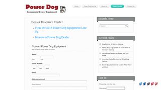 
                            4. Dealer Resource Center | Power Dog