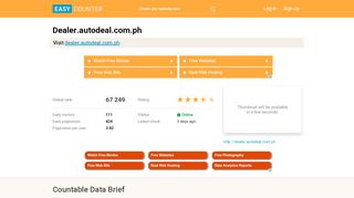 
                            7. Dealer.autodeal.com.ph - Easy Counter