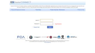 
                            2. DealerCONNECT Login - Chrysler