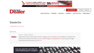 
                            2. DealerOn - Digital Dealer