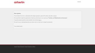 
                            1. Dear guests, - airberlin