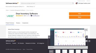 
                            1. Dear Inventory Software - 2019 Reviews, Pricing & Demo