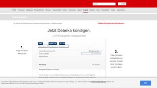 
                            9. Debeka kündigen - so schnell geht's | FOCUS.de