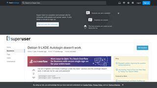 
                            4. Debian 9 LXDE Autologin doesn't work - Super User