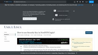 
                            9. debian - How to use Security Key in NordVPN …