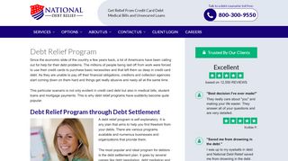 
                            2. Debt Relief Program - National Debt Relief