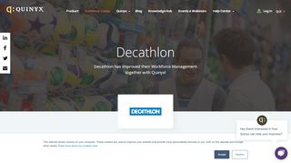 
                            4. Decathlon - Quinyx