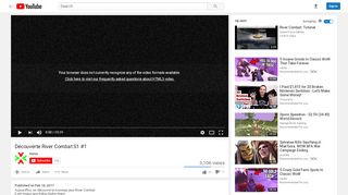 
                            5. Découverte River Combat S1 #1 - YouTube