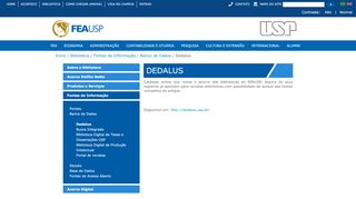 
                            6. Dedalus | FEA - USP