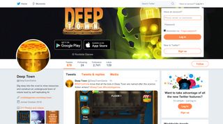 
                            7. Deep Town (@DeepTownGame) | Twitter