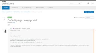 
                            7. Default page on my portal - NetScaler VPX - …