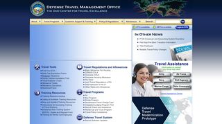 
                            3. Defense Travel Management Office (DTMO)