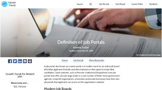 
                            10. Definition of Job Portals | Career Trend