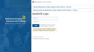 
                            5. delaGATE - Delaware County Community College - delaGATE Login ...