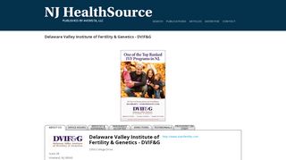 
                            8. Delaware Valley Institute of Fertility & Genetics - DVIF&G | Find a local ...