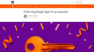 
                            11. Delivering Single Sign On @ amaysim - …