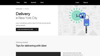 
                            4. Delivery in New York City | Uber