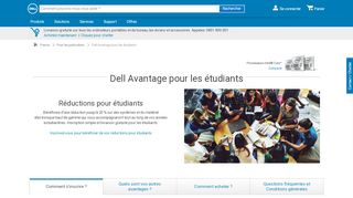 
                            4. Dell Avantage pour les étudiants | Dell France