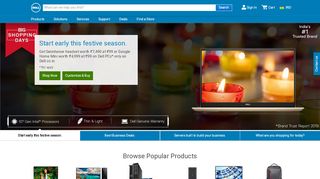 
                            1. Dell India: Dell Official Site