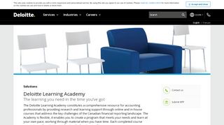 
                            7. Deloitte Learning Academy | Deloitte Canada | Audit Services | Solutions