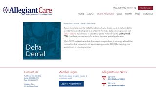 
                            2. Delta Dental - Allegiant Care