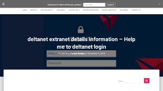 
                            3. Deltanet Extranet Full Details with Login Process and All ...