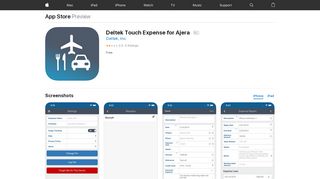 
                            9. Deltek Touch Expense for Ajera on the App Store