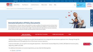 
                            9. Demat Your Life Insurance Policies with HDFC Life - …