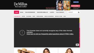 
                            4. DeMillus, a lingerie que veste muito melhor