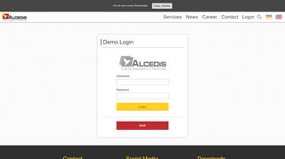 
                            2. Demo Login - Alcedis GmbH