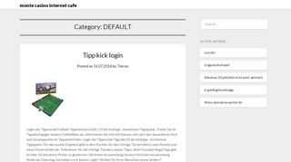 
                            3. demo Tippspiel - Login | kicktipp