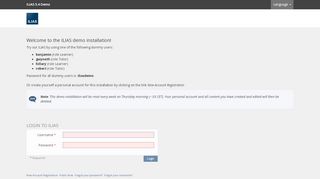 
                            2. Demo54 - ILIAS Login Page - demo.ilias.de