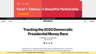 
                            1. Democratic Fundraising Totals: Which ... - bloomberg.com