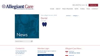 
                            1. Dental - Allegiant Care