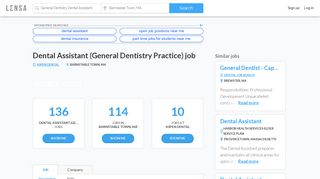 
                            7. Dental Assistant (General Dentistry Practice) job in Barnstable Town at ...