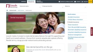 
                            2. Dental Insurance | Employee Benefits | Lincoln Financial