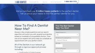 
                            2. Dentist Near Me | Find a Dentist 24/7 | 1-800 …
