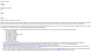 
                            4. DentOffice Software - Register Canadian Providers for E-Claims