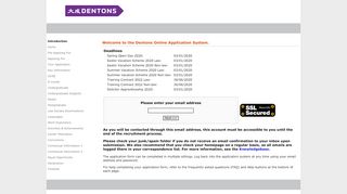 
                            9. Dentons Online Application Form