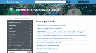 
                            7. Department of Children and Families - CT.gov