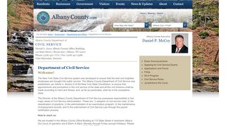 
                            5. Department of Civil Service - Albany County