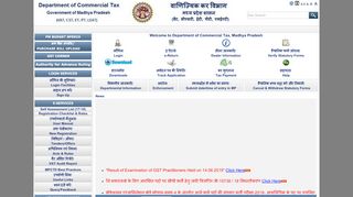 
                            9. Department of Commercial Tax - mptax.mp.gov.in