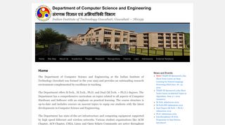 
                            5. Department of Computer Science and Engineering - IIT Guwahati