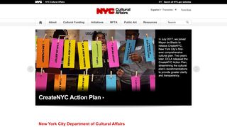 
                            1. Department of Cultural Affairs - NYC.gov