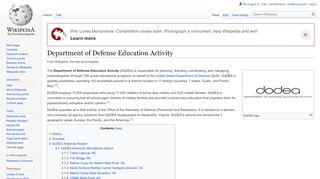 
                            6. Department of Defense Education Activity - Wikipedia