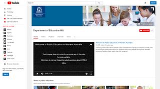 
                            9. Department of Education WA - YouTube