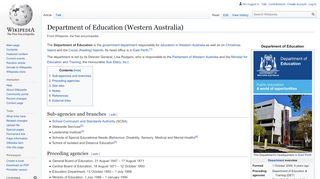 
                            5. Department of Education (Western Australia) - Wikipedia