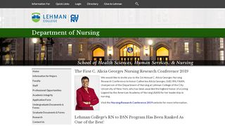 
                            8. Department of Nursing - Lehman College